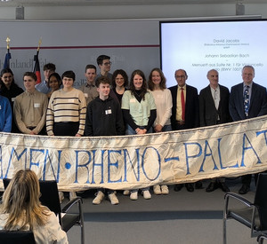 Die Preisträger beim Altsprachen-Wettbewerb "Certamen Rheno-Palatinum" 2024.